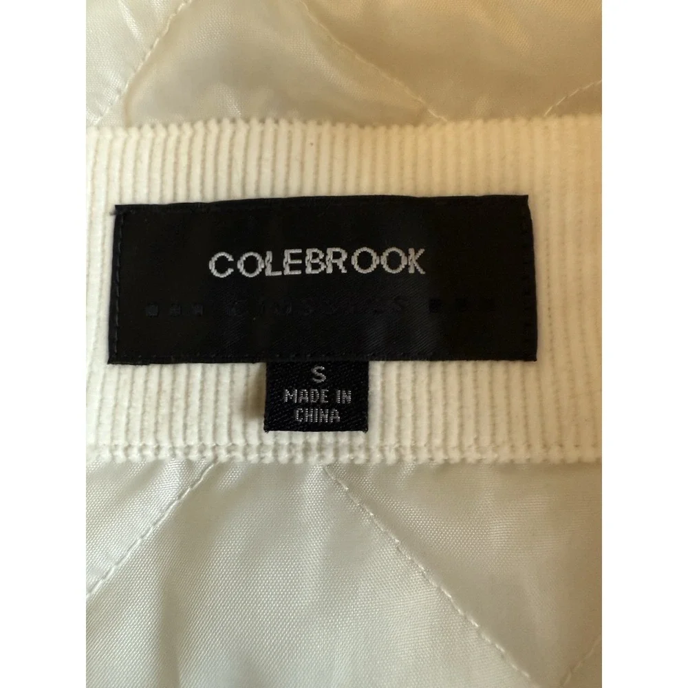 Vintage Y2K Colebrook Faux Fur Corduroy Quilted lining Jacket‎ Size Small